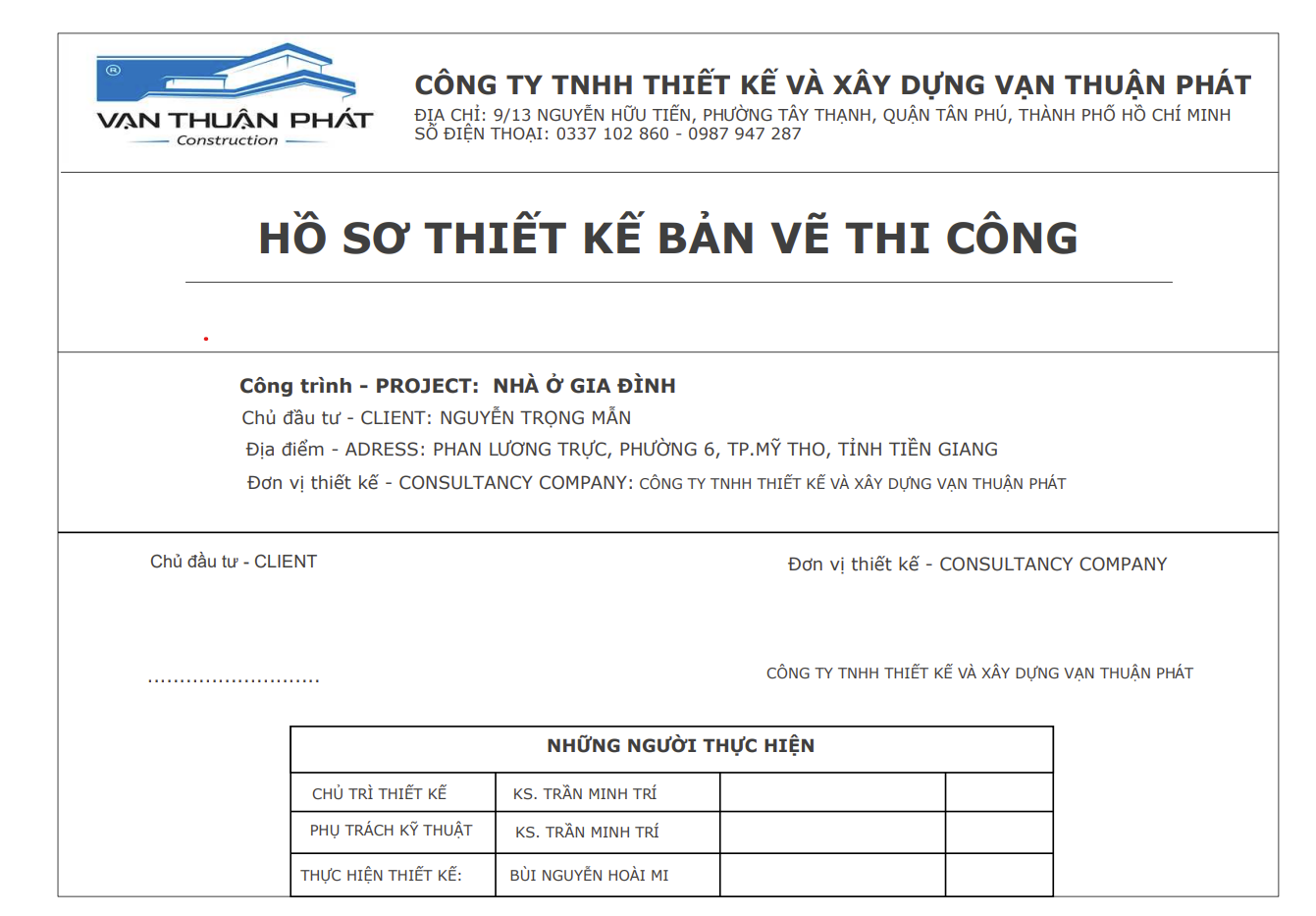Dịch vụ hoàn công xây dựng